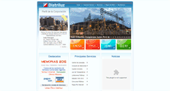 Desktop Screenshot of distriluz.com.pe